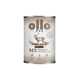 Ollo Plus Kolagen Jeleń 400g puszka dla psa OLLO