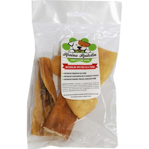 Skóra wołowa 100 g przysmak dla psa gryzaki naturalne