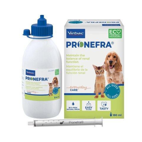VIRBAC PRONEFRA smaczna zawiesina doustna dla psów i kotów 180 ml Virbac