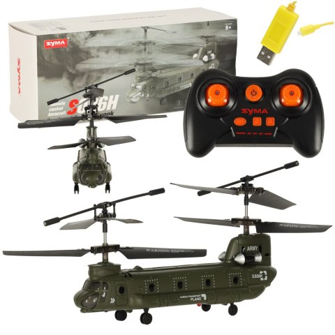 Kik Sp. z o. o. Sp. k. Dron RC Syma S026H-1 2.4GHz Wi-Fi czarny Kik Sp. z o. o. Sp. k. Dron RC Syma S026H-1 2.4GHz Wi-Fi czarny
