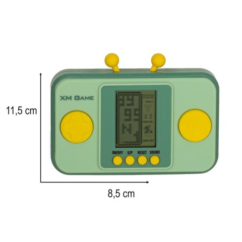 Gra elektroniczna zręcznościowa konsola przenośna zielony Kik Sp. z o. o. Sp. k. Gra elektroniczna zręcznościowa konsola przenośna zielony Kik Sp. z o. o. Sp. k.