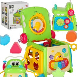 Kostka edukacyjna sorter z pianinkiem krokodyl 4w1 Kik Sp. z o. o. Sp. k.