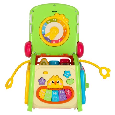 Kostka edukacyjna sorter z pianinkiem krokodyl 4w1 Kik Sp. z o. o. Sp. k. Kostka edukacyjna sorter z pianinkiem krokodyl 4w1 Kik Sp. z o. o. Sp. k.