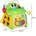 Kostka edukacyjna sorter z pianinkiem krokodyl 4w1 Kik Sp. z o. o. Sp. k.
