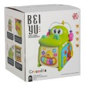 Kostka edukacyjna sorter z pianinkiem krokodyl 4w1 Kik Sp. z o. o. Sp. k.