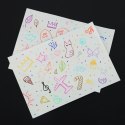 Kik Sp. z o. o. Sp. k. Markery akrylowe do tkanin kamieni pisaki flamastry mazaki wodoodporne DIY 48 szt.