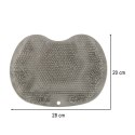 Myjka silikonowa do pleców stóp z przyssawkami masażer do mycia szczotka pod prysznic szary Kik Sp. z o. o. Sp. k.