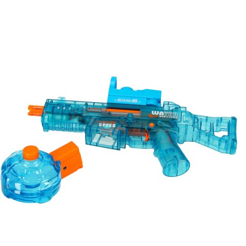 Kik Sp. z o. o. Sp. k. Pistolet na wodę elektryczny zabawka broń wodna dla dzieci 350 ml Kik Sp. z o. o. Sp. k. Pistolet na wodę elektryczny zabawka broń wodna dla dzieci 350 ml