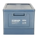Kik Sp. z o. o. Sp. k. Pudełko campingowe skrzynka organizer do bagażnika skrzynia 25l granat