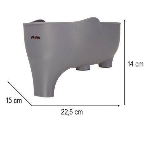 Sitko do zlewu durszlak ociekacz miska z lejkiem organizer kuchenny słonik Kik Sp. z o. o. Sp. k. Sitko do zlewu durszlak ociekacz miska z lejkiem organizer kuchenny słonik Kik Sp. z o. o. Sp. k.