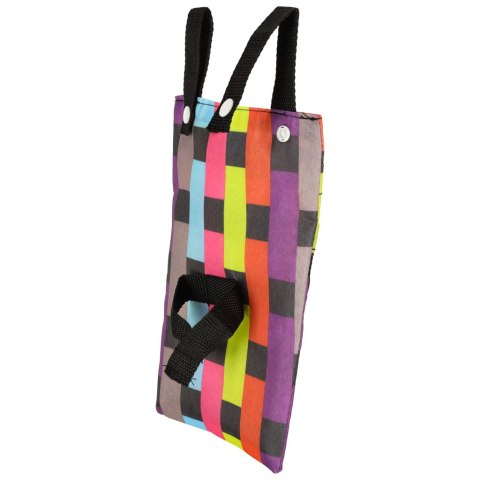 Torba na rower hulajnogę kierownicę telefon sakwa rowerowa kolorowa kratka Kik Sp. z o. o. Sp. k. Torba na rower hulajnogę kierownicę telefon sakwa rowerowa kolorowa kratka Kik Sp. z o. o. Sp. k.