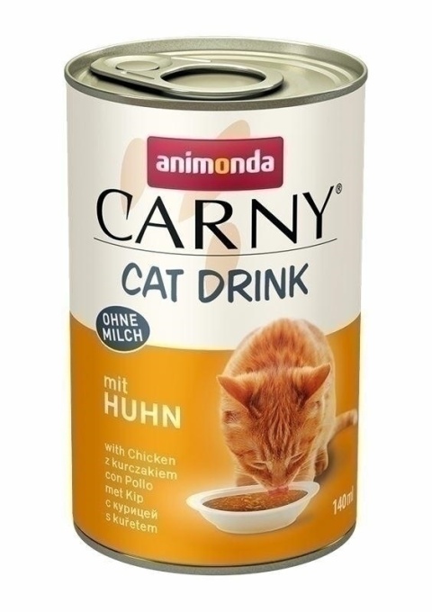 ANIMONDA KOT 140ml CARNY DRINK KURCZAK puszka /24