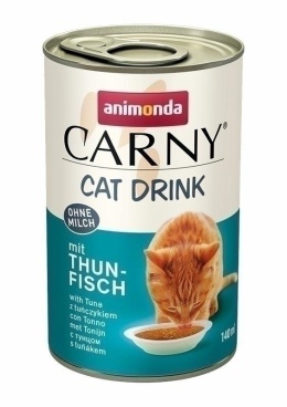 ANIMONDA KOT 140ml CARNY DRINK TUŃCZYK puszka /24