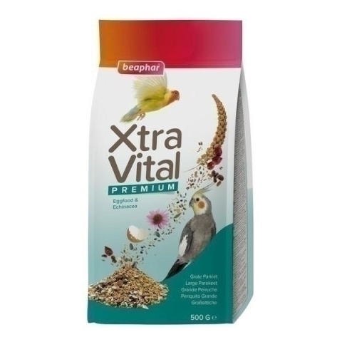 BEAPHAR - XTRA VITAL 500g DUŻE PAPUGI SUCHY POKARM /7