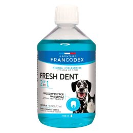 FRANCODEX PL Płyn dla psa i kota do higieny jamy ustnej Fresh dent 500 ml (FR179121)