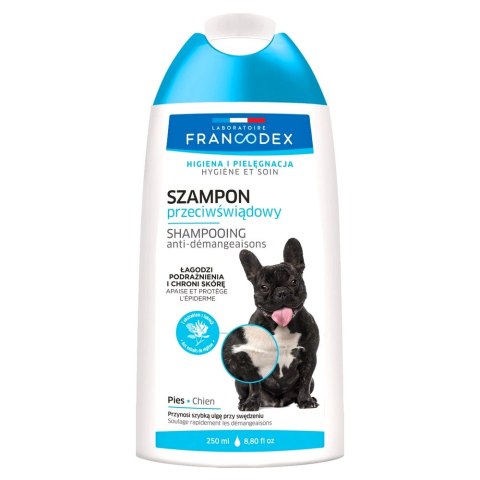FRANCODEX PL Szampon dla psa przeciwświądowy, bez parabenów 250 ml (FR179141)