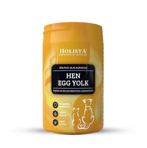 Holista Egg Yolk Żółtko jaja kurzego 120g HOLISTA