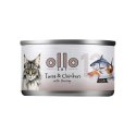 Ollo Tuna & Chicken with Shrimp in Jelly Nr 12 70g OLLO
