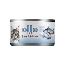 Ollo Tuna with Salmon in Broth Nr 5 70g OLLO