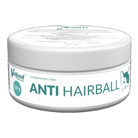 VetFood Anti Hairlball na kule włosowe dla kota 100g Vetfood