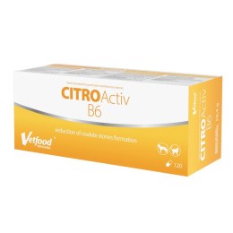 VetFood CitroActiv B6 pies i kot 120 kapsułek Vetfood