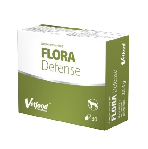 VetFood Flora Defense probiotyk pies i kot 30 kapsułek Vetfood