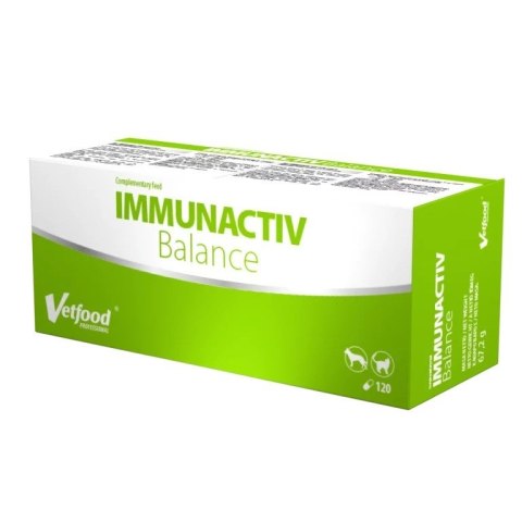 VetFood Immunactiv Balance odporność pies i kot 120 kapsułek Vetfood