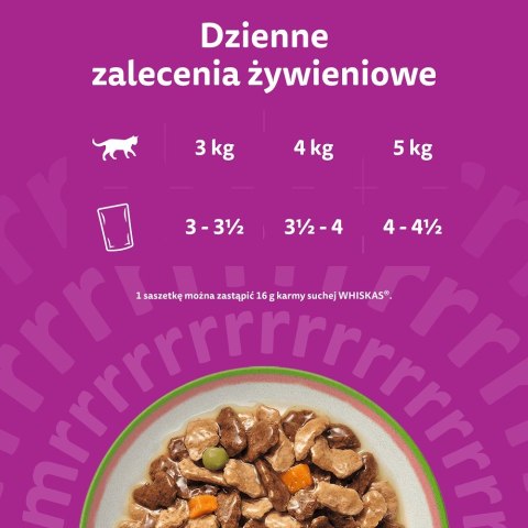 Whiskas Tasty mix wybór szefa kuchni w sosie mokra karma dla kota 40x85g Whiskas
