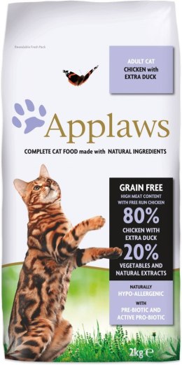 APPLAWS CAT Kurczak i Kaczka - Chicken Duck 7,5kg (WYPRZEDAŻ) Applaws