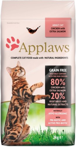 APPLAWS CAT Kurczak i Łosoś - Chicken Salmon 2kg (WYPRZEDAŻ) Applaws