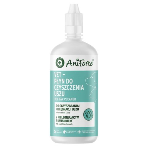 AniForte VET - płyn do czyszczenia uszu dla psa i kota 250ml AniForte