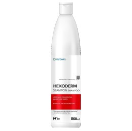Eurowet Hexoderm szampon dermatologiczny dla psa i kota 500ml EUROWET
