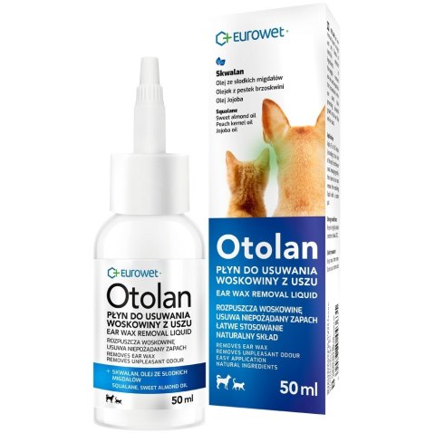 Eurowet Otolan Preparat do uszu dla psa i kota 50ml EUROWET
