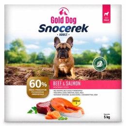 Gold Dog Snocerek Adult Beef & Salmon 5kg GOLD DOG