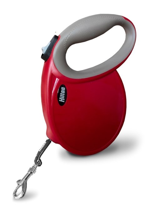 HILTON SMART DOG TAPE L BORDOWO-SZARA SMYCZ AUTOMATYCZNA 5M DLA PSA DO 30KG Hilton