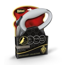 HILTON SMART DOG TAPE XL BRĄZOWO-BEŻOWA SMYCZ AUTOMATYCZNA 7M DLA PSA DO 40KG Hilton