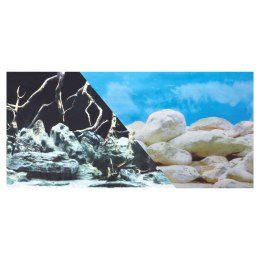 ZOLUX Tło do akwarium dwustronne korzenie/kamienie 30 x 40 cm (354913)