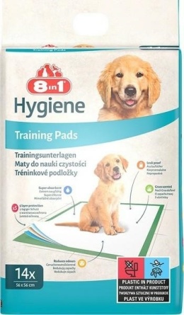8 in 1 PODKŁADY DLA SZCZENIĄ 60x60 14szt /12
