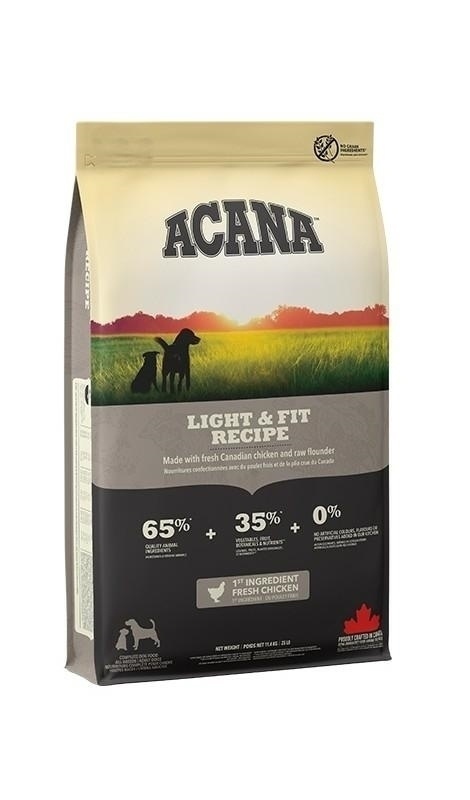 ACANA PIES 11,4kg LIGHT & FIT