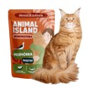 ANIMAL ISLAND Monoproteinowa przepiórka dla kota 100g ANIMAL ISLAND