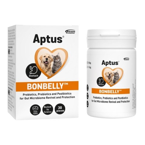 APTUS Bonbelly przewlekła biegunka/niestraw.30szt Aptus