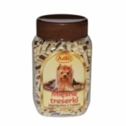 AdBI 300g MIĘSNE TRESERKI JAG+RYŻ /30