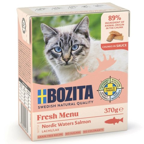BOZITA Chunks in sauce with Salmon 370g BOZITA