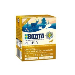 BOZITA Purely kurczak z dzikiem pasztecik z kawałkami mięsa 370g BOZITA