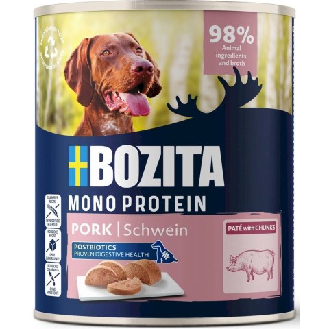 BOZITA pasztet pies wieprzowina 800g BOZITA