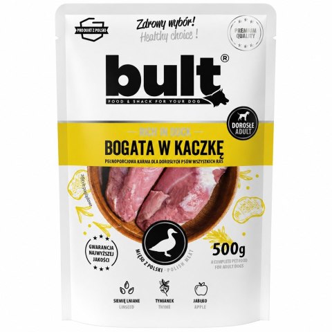 BULT mielonka bogata w kaczkę saszetka dla psa 500g Bult
