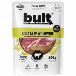 BULT mielonka bogata w wołowinę saszetka dla psa 500g Bult