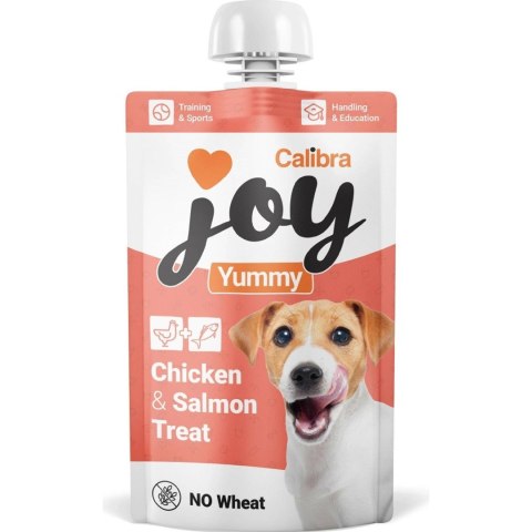 Calibra joy dog yummy chicken & salmon treat 100g Calibra
