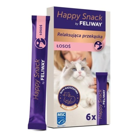 Ceva Happy Snack łosoś przysmak dla kota 6szt Ceva
