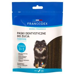 FRANCODEX Paski do gryzienia XS na brzydki zapach z pyska 114 g 15 szt. (FR179609)